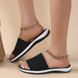 2025 New Large Women's Shoes Casual Flying Shoes Soft Polyurethane Lightweight Thick Sole