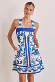 Zingj Summer New Women's Slip Dress Print Slip