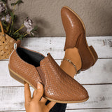 Coarse-Healing Women's Shoes One-Legged Retro Women's Shoes Size 43 Yards Spring And Autumn New
