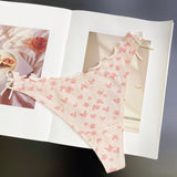 T-Shirted With Lotus Leaf-Side Cotton Trousers T-Shirts With Bows Breathable T-T-Shirts Sweet