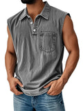 Explosion Of Sleeveless T-Shirts For Young Men's Leisure Trend To Open The Door To