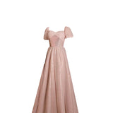 Pink Evening Dress Female Light Luxury Niche High-End Temperament Famous Students Art Exam Adult Ceremony Host