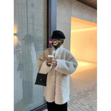 Fur Coat Woman 2025 Winter Lamb Fur Fur Coat