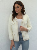 Light Luxury Sweater Cardigan Girl Knitted Cardigan Thick Soft Imitation Marina