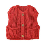 Women's Explosive Coarse Knitted Vest