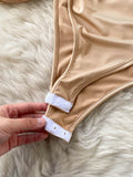 Women Sexy Hollow Out Lace Playsuits Khaki V-Neck Bandage Romper Elegant Puff Long Sleeve High Waist Embroidered Jumpsuits