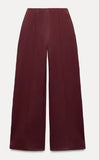Women's INS Explosion Fashion Casual Round Collar Blouse + Casual Pants