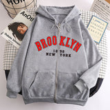 New Zipper Hoodie Los Angeles California Coat