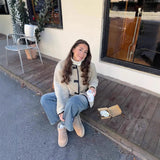 Women's French-Style Medard Vintage Fur Jacket