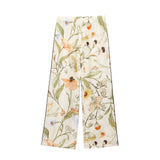 New Long-Sleeved Printed Shirt 1281842 Rolling Edge Design Trousers