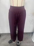 And Summer 2025 New Fashion Splendable Slim High Waist Open High Fork Trousers Loose Leisure