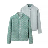 Women's Clothing In The Autumn Of 2025 New Street Fashion Wears Printed Cotton Jackets On Both