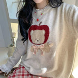 Kawaii Bear Sweater- Outfit