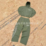Alcatraz's New Street Fashion Hoodie Zippered Jacket Loose