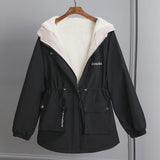 Plus Thick Wind Coat Autumn Winter 2025 New Women's Casual Fashion Small Stormtrooper Cotton