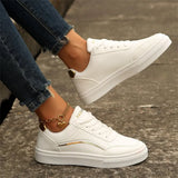 Shoes 2025 Small White Shoes Women's Sports Flat Bottom Leisure Thick Bottom Height Board