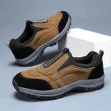 And Autumn New Outdoor Leisure Sports Walking Shoes Men's Large-Size Hiking Running Shoes