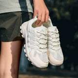 Shoes Men's New Spring And Summer 2025 Women's Outdoor Sneakers Anti-Slip Hiking Shoes
