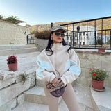 And Winter Explosion 2025 Women's Loose Casual Casual Clothes Long Sleeves Collar Coat