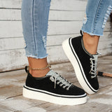Zingj Size Thick Sole Single Shoes Female 2023 Spring And Autumn New Diamond With Platform Platform Sports Wind Casual