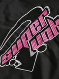Vintage Embroidered Button-Down Motorcycle Varsity Jacket-Outfit