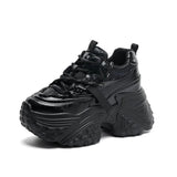 Bottom Height Old Dad Shoes Women In The Autumn Of 2025 New Round Head Loose Cake Sole Casual Sneakers Street Shooting Women's
