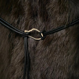 Women's Clothing New Temperament Collar Imitation Fur Medium And Long