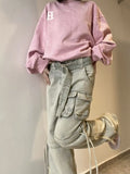 Function Pocket Boyfriend Cargo JeansOutfit