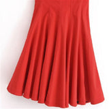 New Women's Collection Wave Wide Swing Mini Sleeveless