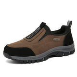 Spring And Autumn Men's Leisure Middle-Aged And Elderly Hiking Shoes Hiking Shoes Lightweight Plus 49 Solid Men's