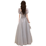 Evening Dress Dress Female Senior Sense High-End Light Luxury Small Sentient Day Wedding Dress Adult French Fugitive Princess Graduation