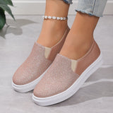 Autumn New Large-Size Women's Shoes Single Shoes Flat Shoes One Foot Casual Women's