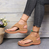 Women's Shoes 2025 New Roman Wind With Women's Sandals 43 Large-Size