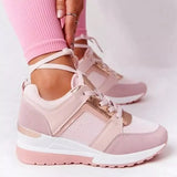 Flat-Bottomed Casual Shoes In The Autumn Of 2025 New Thick Bottom Slope And Old Dad Shoes With Slopes And Sneakers For