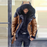 Large Number Of 2025 Autumn And Winter Wish Explosion Zipper Jacket Men Thick Locomotive Coat