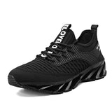 Men's Shoes Junior Outdoor Running Shoes Low Casual Shoes Fly Weave Fish Scale Net Cloth Breathable
