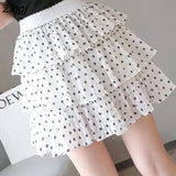 Women A-line Above Knee Chiffon Leisure All-match Simple Student Summer Breathable Korean Style Popular Harajuku