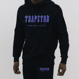 Letter Print Men's And Women's Multi-Color Warm Two Sets Of Loose Hoodie + Pants Jogging