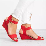 Sandals New Slopes And Buckle Sandals Women Wish New Big-Size