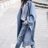Women's Hot Women's Coat Casual Solid Color Temperament To Keep The Heating Hair Coat