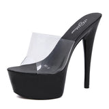 Zingj Autumn Night Club Sex Women's Shoes Waterproof Platform Roman Fish Mouth Lady Ultra High Heel