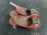 Summer New Large-Size Women's High-Heeled Sandals Fish Mouth Shoes Polyurethane