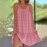 Summer 2025 New Wish Garden Wind Smashed Flower Sleeveless Sleeves With Vest