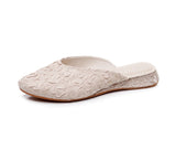 Zingj Solid Color Baotou Slippers Summer Sandals Cloth Shoes Women's Shoes Spring And Summer 2023 New