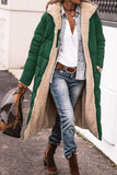 Women's Cotton Clothes Solid Color Hooded Multi-Color Optional Double-Sided Ladies Warm Thick