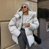 Coat 2025 Autumn And Winter New Cotton Jacket Loose Cotton Jacket Loose Coat