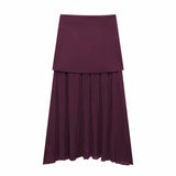 Summer New Temperament Fashion V-Neck Sleeveless Single-Claw Buckle Solid-Colored Vest Vest Women