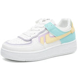Student Board Shoes Women 2025 Autumn New Fashion Hit The Thick Background To Increase The Small White Shoes Breathable Casual