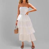 2025 New Women's Temperament Fashion Thromboic Long Dress