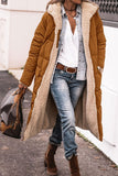 Women's Cotton Clothes Solid Color Hooded Multi-Color Optional Double-Sided Ladies Warm Thick